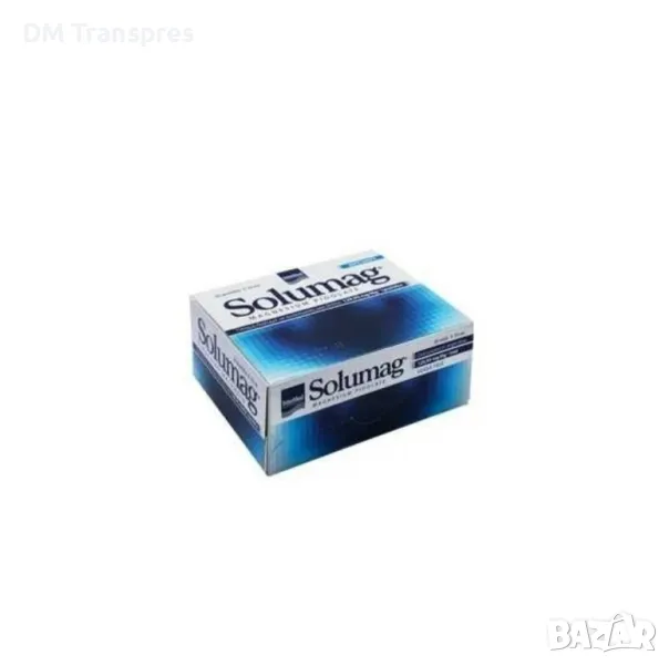 Течен Магнезий Solumag – 20x10ml | Оригинален от Гърция, За Крампи и Стрес, снимка 1