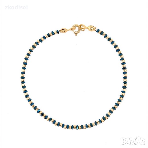 Златна дамска гривна 2,49гр. 17см. 14кр. проба:585 модел:17831-4, снимка 1