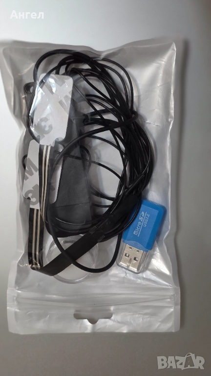 Мини слушалка за преписване с mp3 плеър dvs706, снимка 1