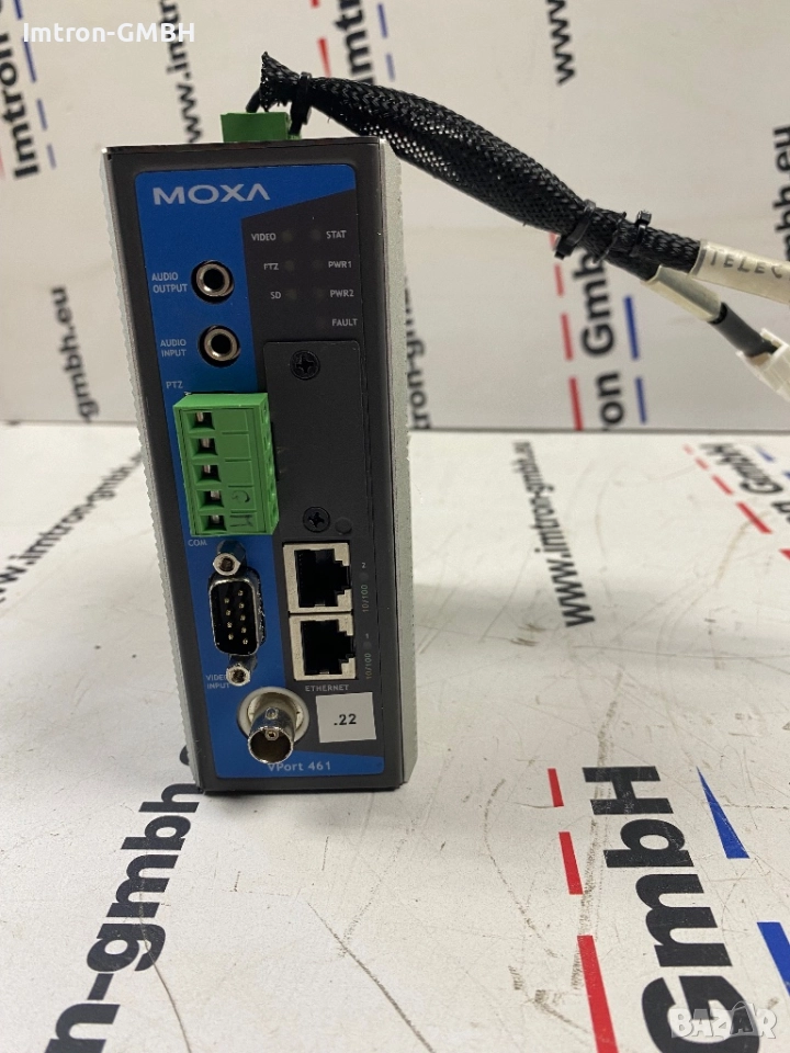 MOXA Серия VPort 4611-канални H.264 индустриални видео енкодери за IP видеонаблюдение, снимка 1