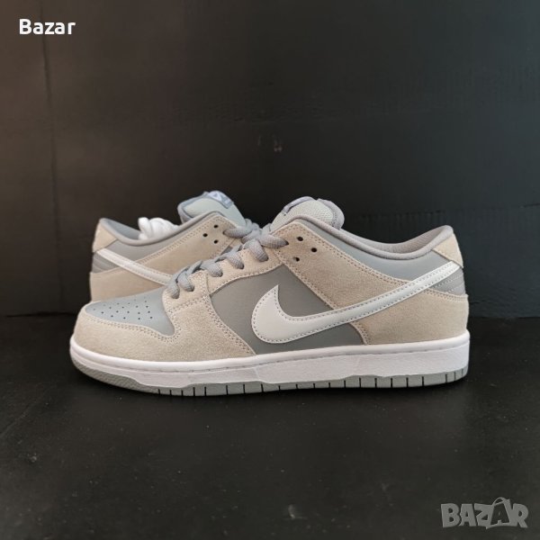 Nike SB Dunk Summit White Grey Wolf Сиви Маратонки Обувки Размер 43 Номер 27.5см Стелка Оригинални , снимка 1