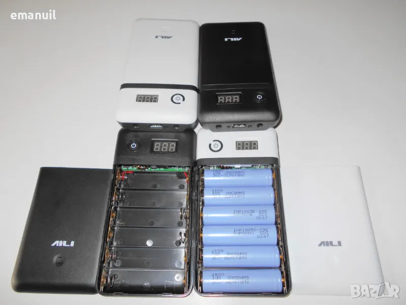 POWER BANK UPS Външна преносима батерия USB 5V и 3-21V захранване за лаптоп и др., снимка 1