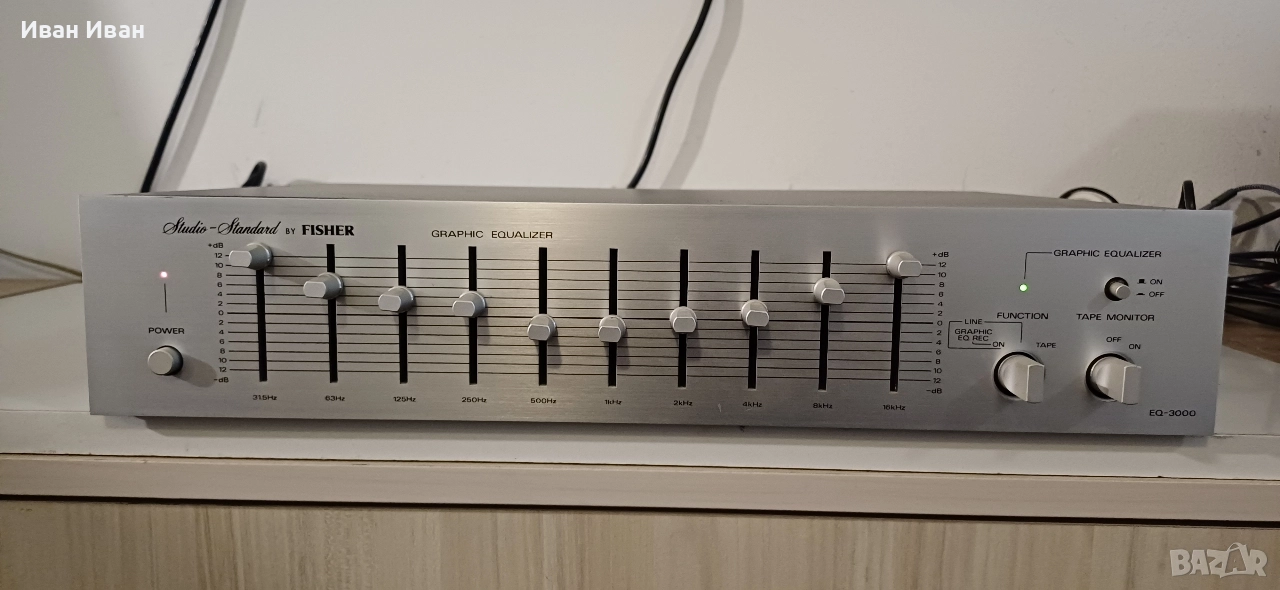 Еквалайзер FISHER EQ-3000 , снимка 1