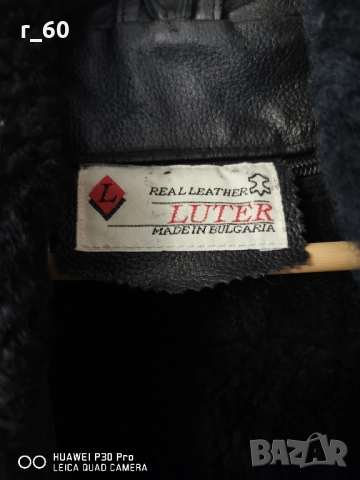 Мъжко естествена кожа яке.Много запазено.Подплатата е от агнешка кожа и се сваля както и яката., снимка 2 - Якета - 51829574