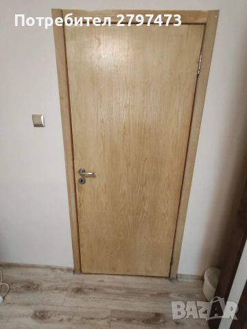 3 броя интериорни врати едната почти нова, снимка 4 - Други стоки за дома - 53742830