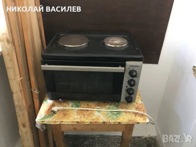 Комплект   с  масичка     готварска  печка  с  фурна  ., снимка 3 - Печки, фурни - 55737120