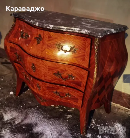 Френски Комод, снимка 4 - Шкафове - 49443035