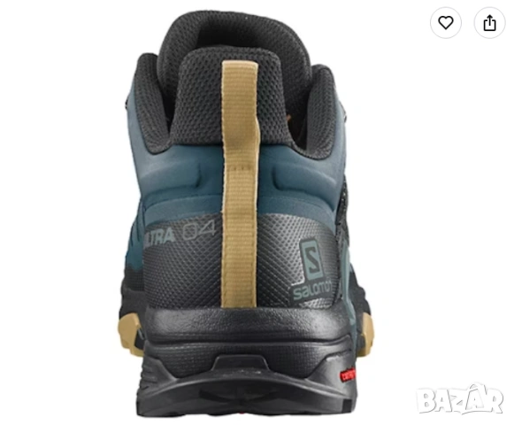 туристически обувки / маратонки Salomon X Ultra 4 Gore-Tex 'Black Blue' номер 41 1/3, снимка 4 - Маратонки - 53699962