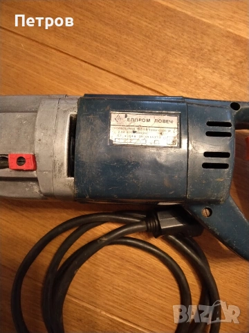Продавам електрическа двускоростна бормашина ЕЛПРОМ BZ16A - ЛОВЕЧ, снимка 10 - Бормашини - 53636379