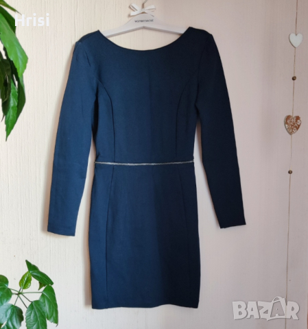 Ефектна рокля Zara с цип на талията , снимка 2 - Рокли - 44683466