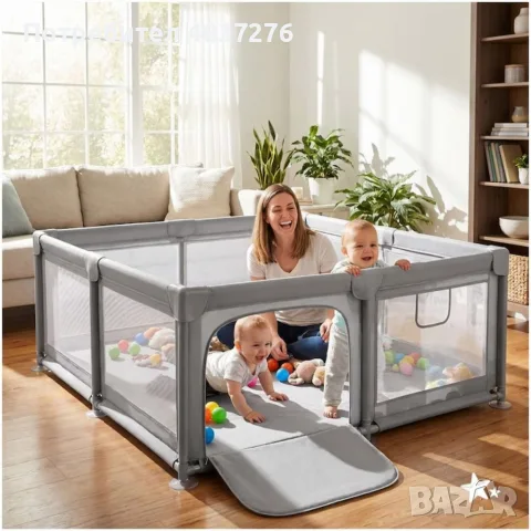 Бебешка кошара за игра и почивка, снимка 5 - Кошарки - 55770372