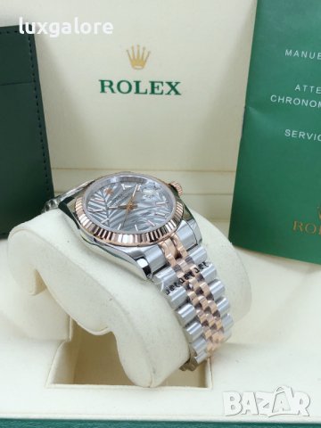 Унисекс часовник Rolex Oyster Perpetual Datejust с автоматичен механизъм, снимка 9 - Мъжки - 41815567