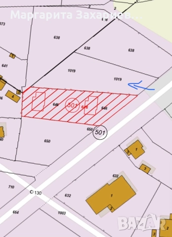 Собственик продава УПИ скица-виза в с.Бенковски Пловдив, снимка 3 - Парцели - 52566399