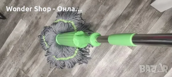 🧽 Моп с бързо и лесно изстискване – Удобство и ефективност за вашето почистване 🧽