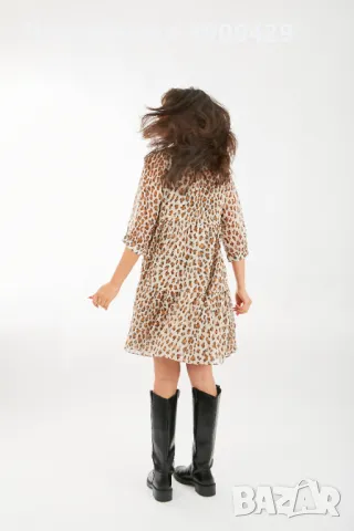 Рокля Glory Midi dress Leopard, снимка 3 - Рокли - 47444191