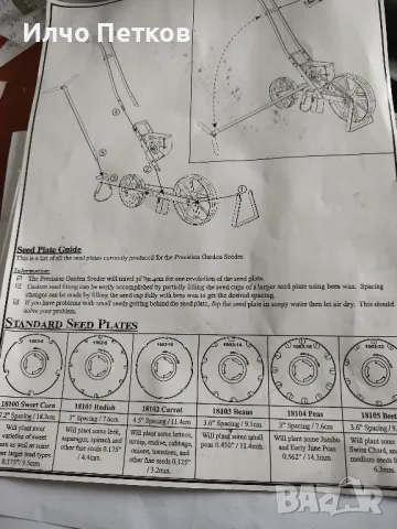 Ръчни сеялки - Vevor - универсални! 6 бр. изсяващи дискове!, снимка 7 - Градинска техника - 37594939