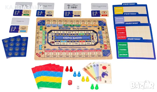 ЕвроПолия, България - Детска Настолна игра PlayLand , снимка 2 - Игри и пъзели - 48795735