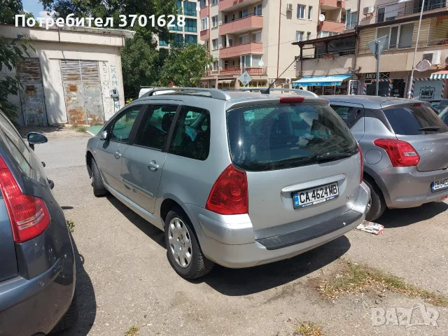 Продавам Пежо 307 SW / 1.6 HDI / 90 PS/Панорамен покрив, снимка 4 - Автомобили и джипове - 56003172