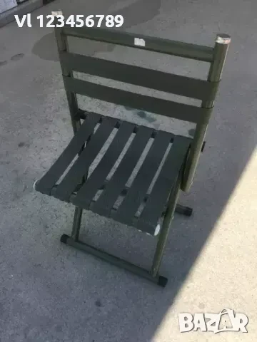 Сгъваем стол Universal, С облегалка, 29x28x62 см, Син/Зелен, снимка 3 - Къмпинг мебели - 50475138