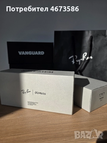 Най-ниска цена на пазара! Ray-Ban Meta Wayfarer Gen 2 Transition Green S53 / S50 (нови, запечатани), снимка 4 - Друга електроника - 52920576