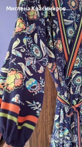 Пъстра рокля, снимка 3 - Рокли - 50389883