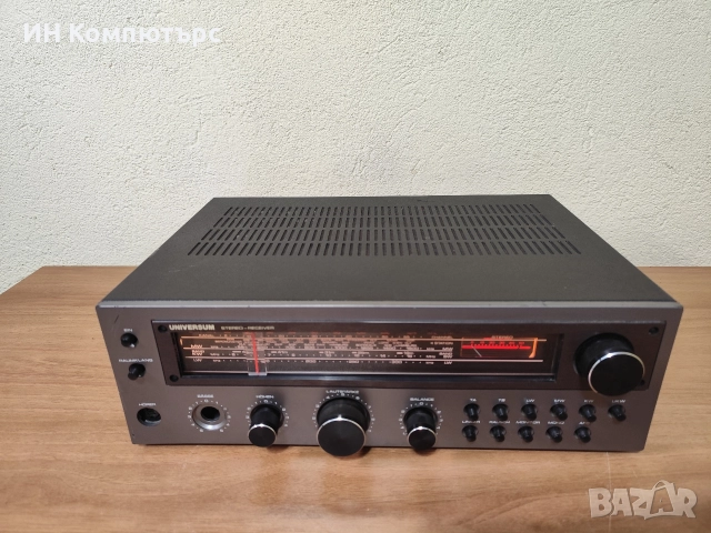 Продавам винтидж стерео ресийвър Universum VT23016M, снимка 2 - Ресийвъри, усилватели, смесителни пултове - 52870339