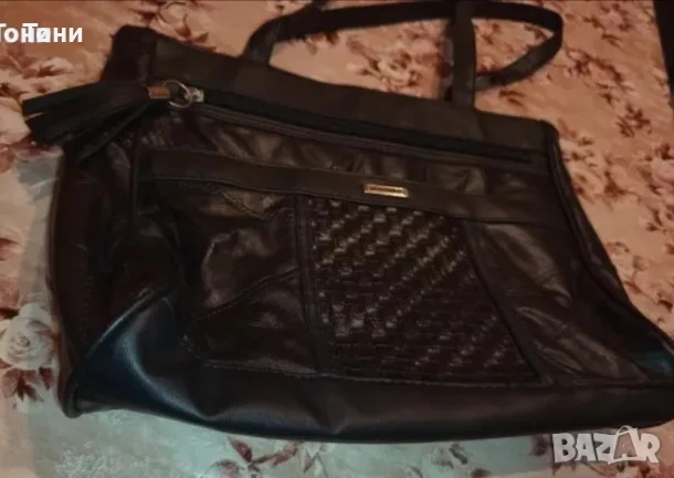 STEFANO Оригинал Нова Кожена Дамска Чанта , снимка 7 - Чанти - 50493210