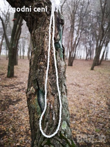 Перлен гердан-изкуствени перли, снимка 2 - Колиета, медальони, синджири - 38947391