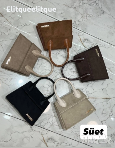 чанти JACQUEMUS - Le Chiquito Noeud 15 x 20 cm 💫💫💫 , снимка 7 - Чанти - 52225588