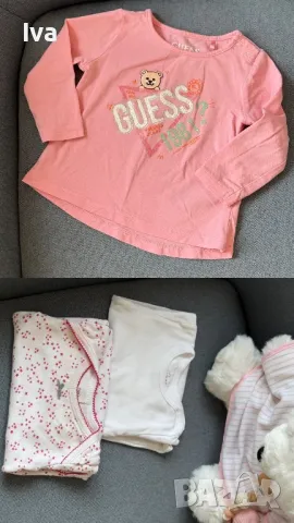 Лот бебешки дрехи за момиче 62 68 74 zara hm next guess, снимка 2 - Комплекти за бебе - 49618734