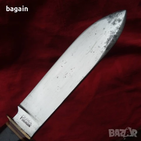 Пума: " Тексас Бил", Марков немски нож, Солинген., снимка 4 - Антикварни и старинни предмети - 51205692