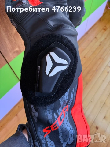 Мото екип Seca SRS II fluo RED/CAMO (Две части), снимка 9 - Спортна екипировка - 53845175