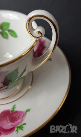 Порцеланова чаша за кафе и чинийка - Thomas, Bavaria, снимка 3 - Чаши - 53724723