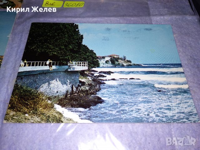 ЛОТ 4 СТАРИ ПОЩЕНСКИ КАРТИЧКИ САНТАНДЕР ПАРИЖ СОЗОПОЛ ВАРШАВА ПЪТУВАЛИ с ПОЩЕНСКИ МАРКИ 36010, снимка 4 - Филателия - 39425244