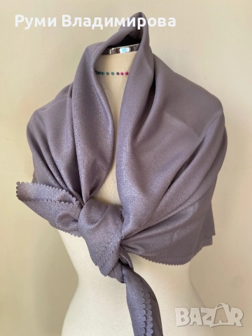 Блестящ шал/различни видове, снимка 8 - Шалове - 48547096