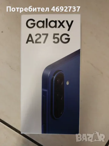 Продава Samsung Galaxy A27 5G 256 GB