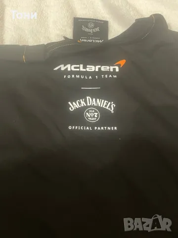 мъжка тениска L, McLaren F1 + Jack Daniels, снимка 2 - Тениски - 48884869