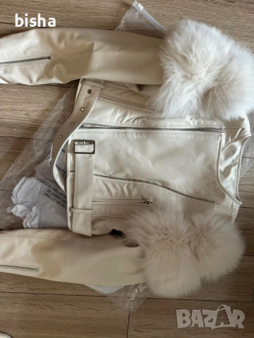 Кожено яке от естествена кожа, снимка 6 - Якета - 52106096