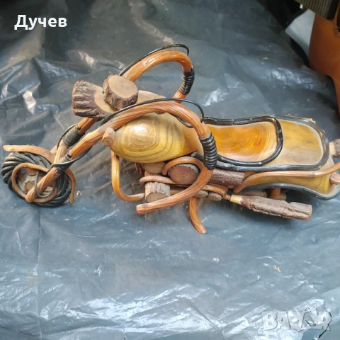Дървен мотор , снимка 3 - Декорация за дома - 51035229