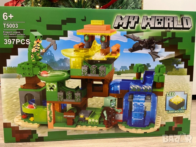 Конструктор Майнкрафт с 397 части