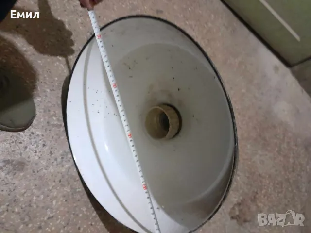 Индустриална лампа зелена с поставка за стена, снимка 2 - Външни лампи - 47485581