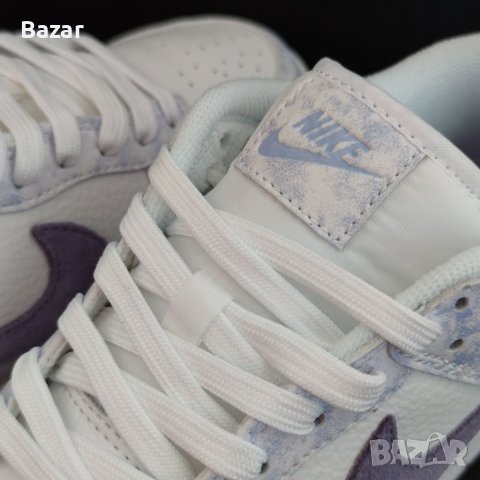 Nike Dunk Purple Aura Lavender White Нови Оригинални Дамски Обувки Маратонки Размер 37 37.5 Номер , снимка 3 - Маратонки - 41087949