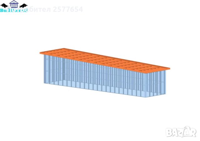 Бунгало,Павилион,Преместваеми,Модулни,Жилищни-62.4м² - 15.6м x 4м, снимка 4 - Строителни материали - 44210872