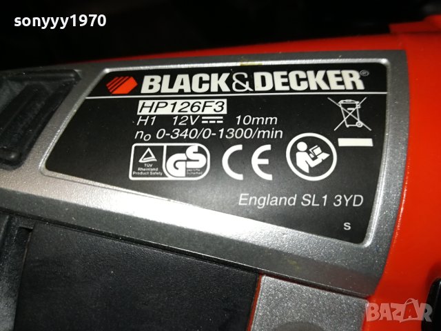 BLACK DECKER-ВНОС SWISS 3107231842, снимка 18 - Винтоверти - 41715593