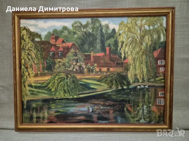 Рисувана картина върху плоскост, снимка 2 - Картини - 48349851