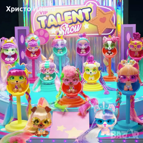 VIP PETS Модно кученце за прически 9 изненади, снимка 8 - Фигурки - 44526447