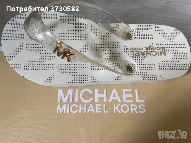 Чисто нови Оригинални Michael Kors - детски чехли - 28 номер, снимка 6 - Детски джапанки - 40791466