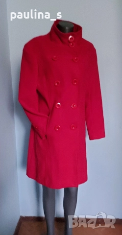 Два различни броя / Марково вълнено палто "Naf Naf" и "Top fashions" , снимка 9 - Палта, манта - 52158888