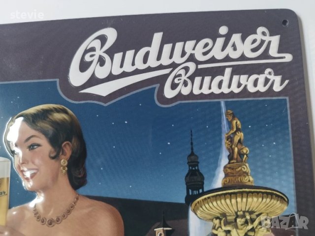 Нова рекламна табела Budweiser, снимка 3 - Други - 50946521