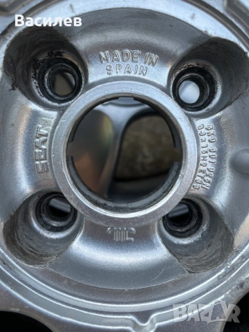 Оригинални джанти от СЕАТ, снимка 5 - Гуми и джанти - 53349944